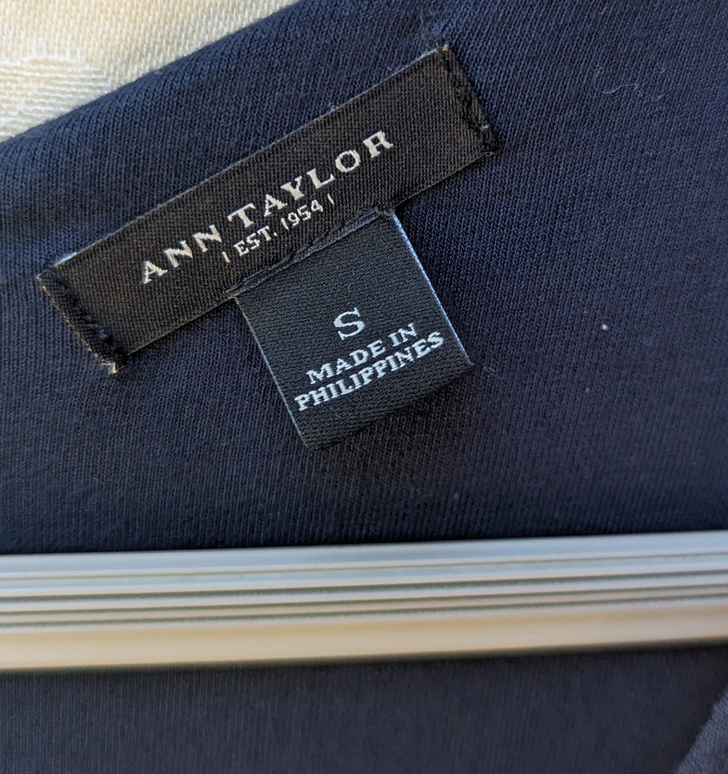 Ann Taylor Women's Black Asymmetrical Faux Tie Front Sleeveless Dress Size Small